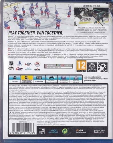 NHL 16  - PS4 - (A Grade) (Genbrug)